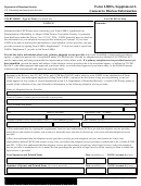 Fillable Form I-800a, Supplement 2 - Consent To Disclosure Information Printable pdf