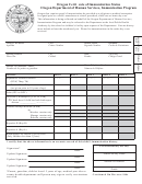 Form 53-05a - Oregon Certificate Of Immunization Status - Oregon Department Of Human Services, Immunization Program