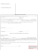 Fillable Memorandum Of Option Tempalte Printable pdf