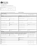 Form Doh/chs 005 - Certificate Of Marriage - Washington State Department Of Health