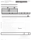 Fillable Form 502d - Maryland Personal Declaration Of Estimated Income Tax - 2013 Printable pdf