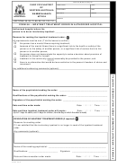 Form 6a - Inpatient Treatment Order In Authorised Hospital - Chief Psychiatrist Of Western Australia
