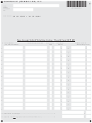 Form 941p-Me - Schedule 2p - Pass-Through Entity Withholding Listing - 2012 Printable pdf