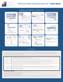 Microsoft Dynamics Gp Cheat Sheet Printable pdf