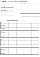 Medication Administration Record Template