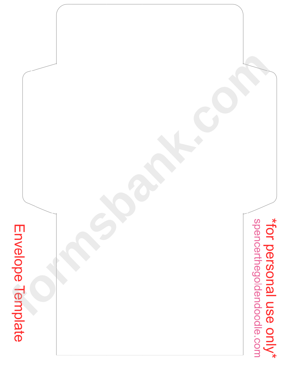 Mail Envelope Template