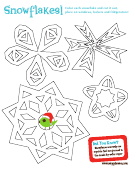 Snowflakes Cut Out Templates To Color
