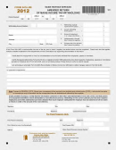 Form 941a-me - Amended Return Of Maine Income Tax Withholding - 2012