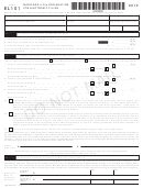 Form El101 - Maryland E-file Declaration For Electronic Filing - 2012