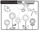 Bugs Coloring Sheet Printable pdf