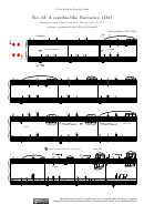 Franz Schuber - A Csardas-like Nocturne Sheet Music