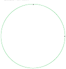 Large Green Circle Template