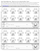 Fillable Oak Forest Bobcats Box Top Collection Sheet Printable pdf