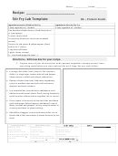 Protein Foods Stir Fry Lab Template