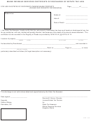 Certificate Of Discharge Of Estate Tax Lien - Maine Revenue Services