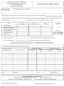 Form C-1a - Authorization To Correct Wages