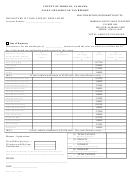 Form 1 - Sales / Sellers Use Tax Report - County Of Morgan, Alabama