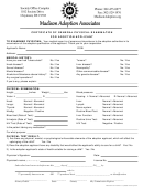 Certificate Of General Physical Examination For Adoption Applicant - Madison Adoption Associates