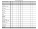 Monthly Household Budget Worksheet Template