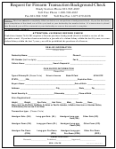 Form Bci-1524a-0310 - Request For Firearm Transaction Background Check - Utah Department Of Public Safety