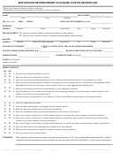 Form Wp3 - Application For Iowa Permit To Acquire A Pistol Or Revolver