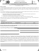 Form St-8a - Resale Certificate