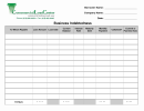 Business Indebtedness Tracking Spreadsheet - Commercial Loan Center
