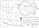 Archtop Florentine Guitar Template