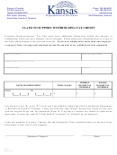 Form Ia-81 - Claim To Support Withholding Tax Credit