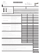 Fillable Form 740-X - Amended Kentucky Individual Income Tax Return Printable pdf