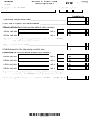 Fillable Form It-40pnr - Schedule G - Offset Credits - 2012 Printable pdf