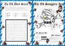 The Old Word Search Puzzle Template Printable pdf