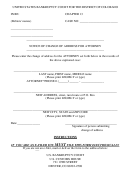Notice Of Change Of Address For Attorney Form - United States Bankruptcy Court For The District Of Colorado