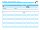 Community Health Action Plan Template