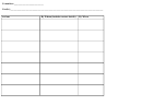 Committee Action Plan Template