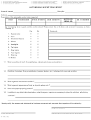 Form M-496a - Automobile Inspection Report Template