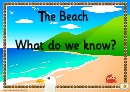 Discovery Posters For Beach Template Printable pdf