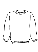 Sweatshirt Template Printable pdf