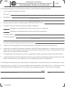 Fillable Form I-309 - Nonresident Shareholder Or Partner Affidavit And Agreement Income Tax Withholding Printable pdf