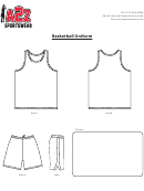 Basketball Uniform Template - A2z