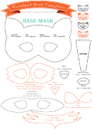 Base Mask For Raccoon/owl/skunk/fox Template Printable pdf
