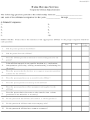 Corporate Unitary Questionnaire - Maine Revenue Services