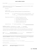 Personal Loan Application Form - Nh Hicks