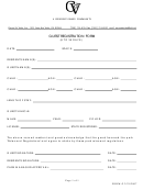 Corona Del Vista Guest Registration Form Printable pdf