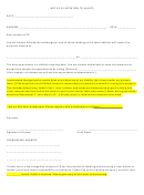 Fillable Notice Of Intention To Vacate - Locators Ltd Printable pdf