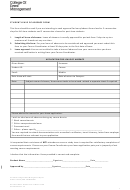 Student Leave Of Absence Form - Australian College Of Event Management Pty Ltd Printable pdf