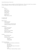 Vehicle Maintenance Checklist Template Printable pdf