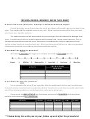 Cervical Medial Branch Block Pain Diary Template