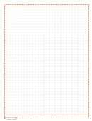 Dot Graph Paper Sheet Printable pdf