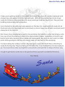 Letter From Santa Sample